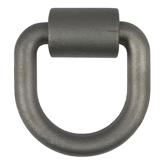 CURT 4-1/4 x 4-1/2-Inch Weld-On Trailer D-Ring Tie Down Anchor, 26,500 lbs Break Strength Model 83760