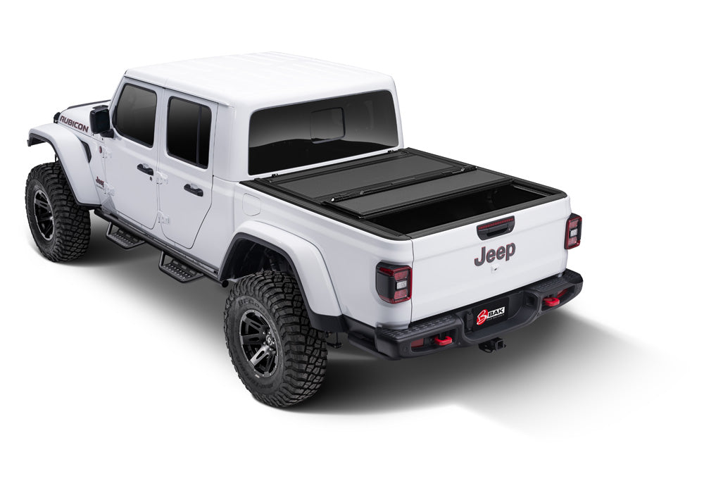 BAK BAKFlip MX4 Hard Folding Truck Bed Cover - Matte Finish - 2020-2023 Jeep Gladiator 5' Bed Model 448701
