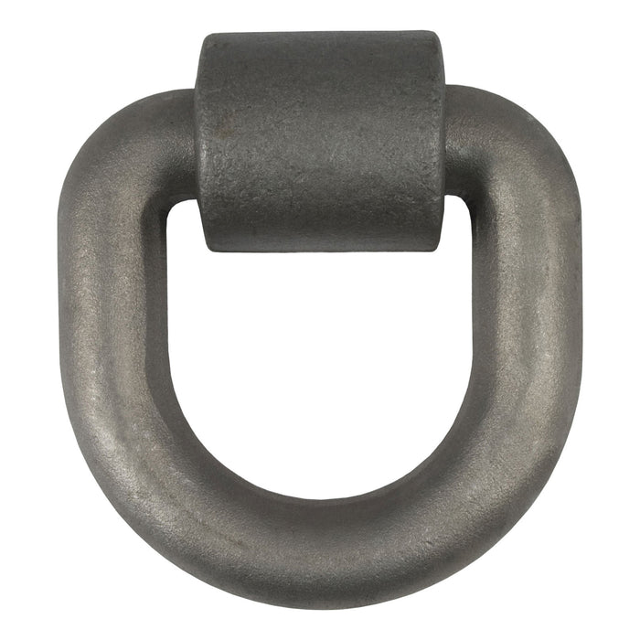 CURT 5 x 5-Inch Weld-On Trailer D-Ring Tie Down Anchor, 46,760 lbs Break Strength Model 83770