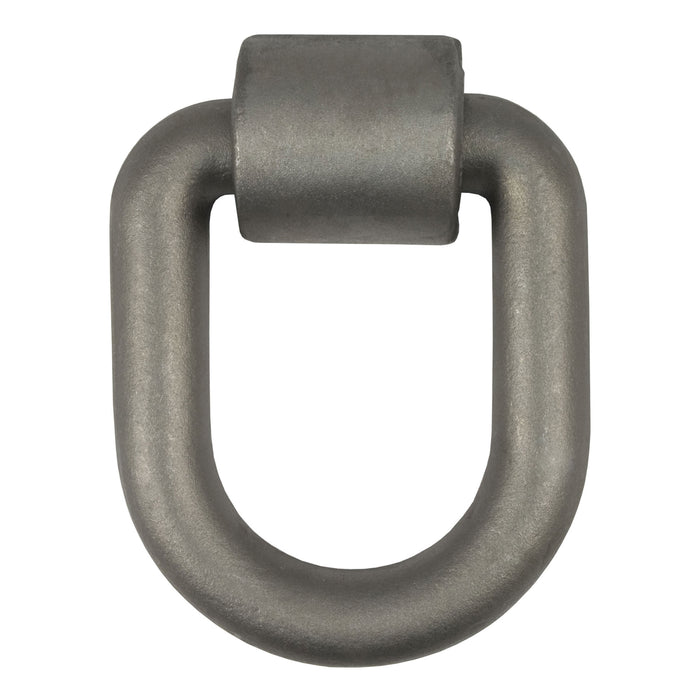 CURT 6 x 5-Inch Weld-On Trailer D-Ring Tie Down Anchor, 47,000 lbs Break Strength Model 83780