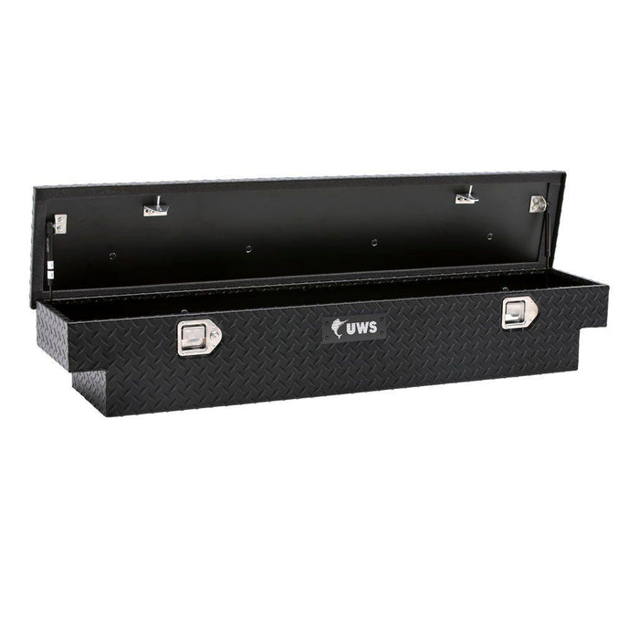 UWS Matte Black Aluminum UTV Tool Box - Polaris Model UTV-59PR-MB