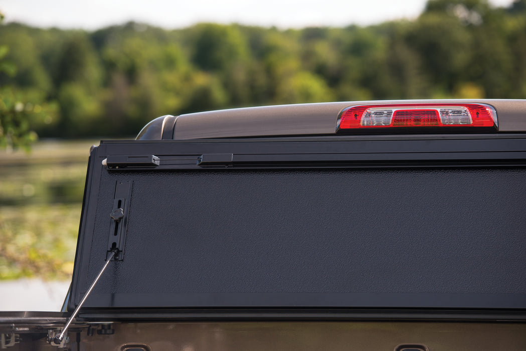 BAK BAKFlip FiberMax Hard Folding Truck Bed Cover - 2002-2018 (2019-2023 Classic) Ram 1500/2003-2023 2500/3500 8' Bed without RamBox Model 1126204
