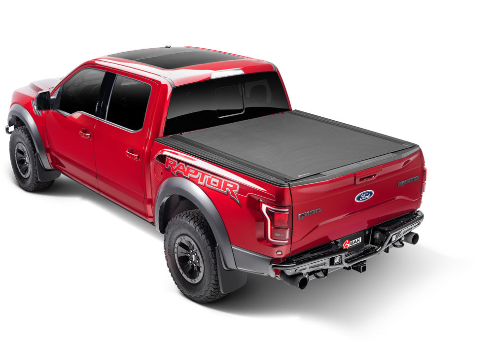 BAK Revolver X4s Hard Rolling Truck Bed Cover - 2016-2023 Toyota Tacoma 5' Bed with Deck Rail System Model 80426