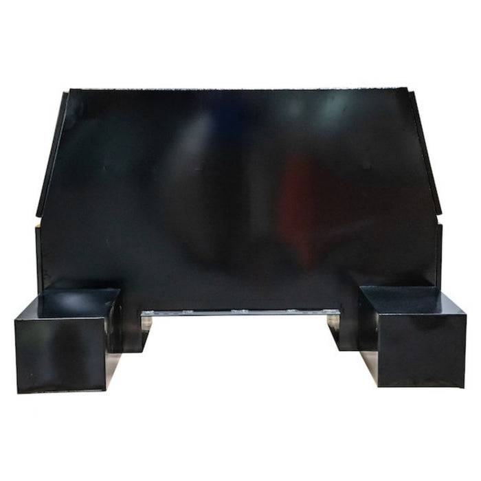 Buyers Products 55X48X85 Black Steel L-Pack Backpack Truck Box With Offset Floor BP855548B