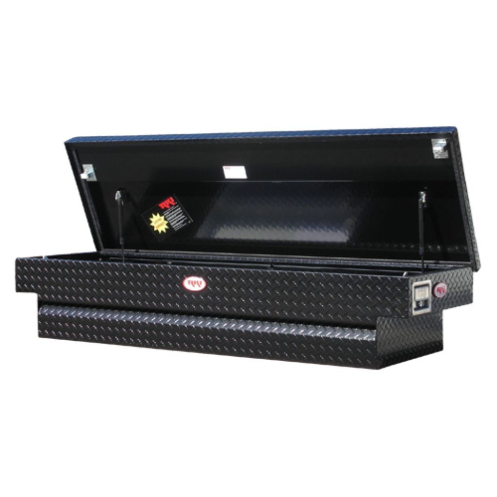 RKI Crossover Truck Tool Box C-Series Shallow Matte Black Aluminum