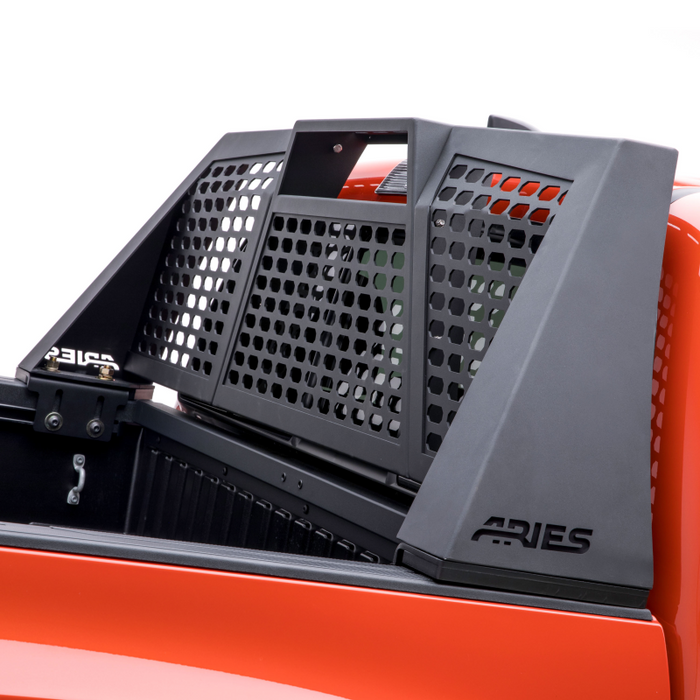 ARIES Switchback Black Aluminum Headache Rack, Fits Select Toyota Tacoma Model 1110114