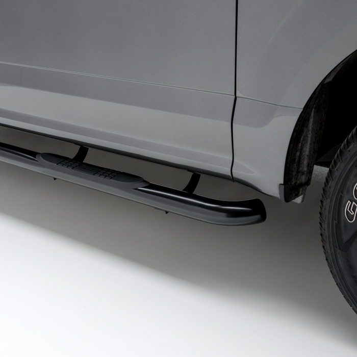 ARIES 3" Round Black Steel Side Bars, Select Ford Bronco Sport Model 209043