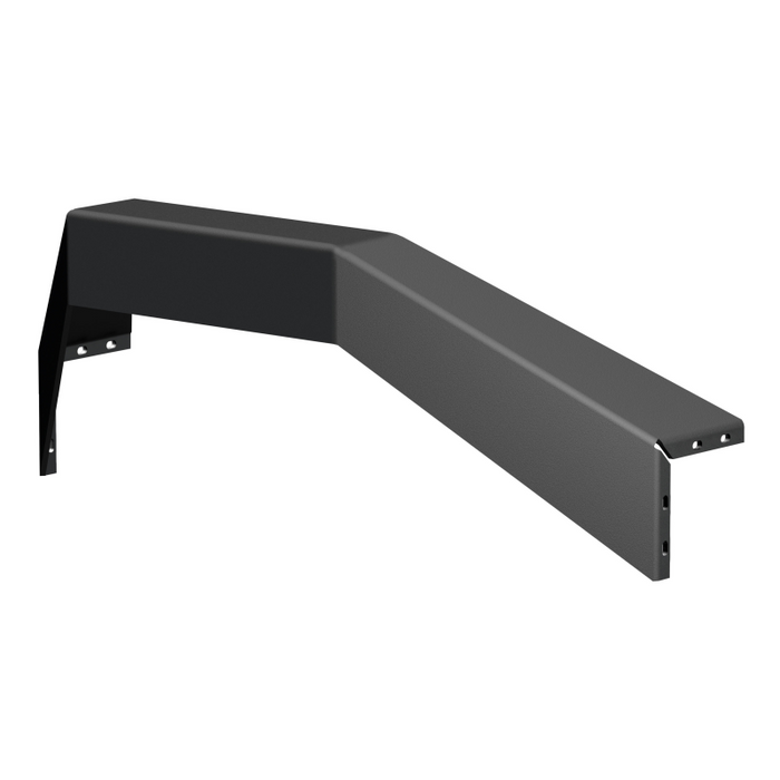 ARIES TrailCrusher Jeep Wrangler, Gladiator Steel Front Bumper Angular Brush Guard Model 2156050