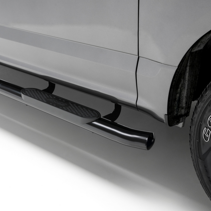 ARIES 4" Black Steel Oval Step Nerf Bars Model S223043