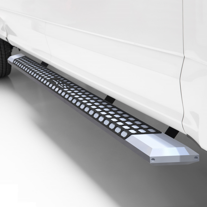 ARIES AdvantEDGE 5-1/2" x 53" Chrome Aluminum Running Boards Model 2555004