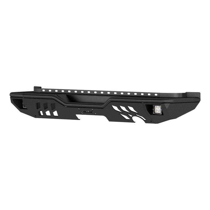 ARIES TrailChaser Jeep Wrangler JK Aluminum Rear Bumper with LED Lights Model 2082061
