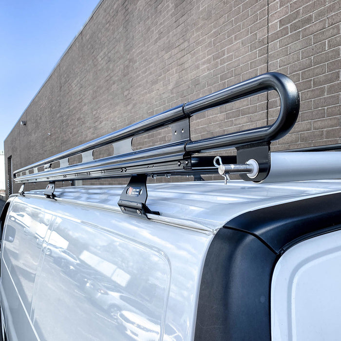 Transit custom integrated discount fold flat roof bars