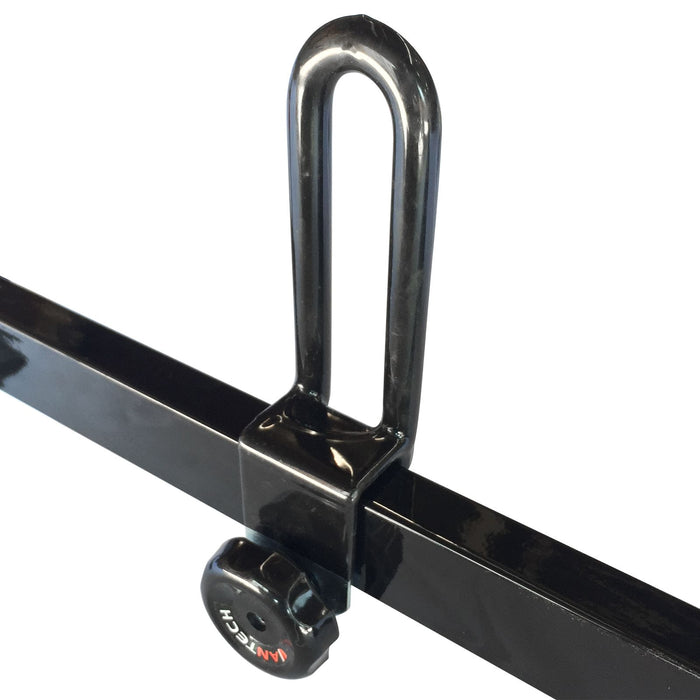 Vantech 2-Bar Black Steel Bolt-On Ladder Rack System Ford Transit Connect 2014-current Model H1702B