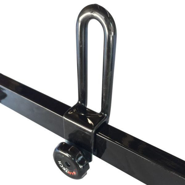 Vantech 3-Bar Black Steel Bolt-On Ladder Rack System Ford Transit 2015-current Model H1723B