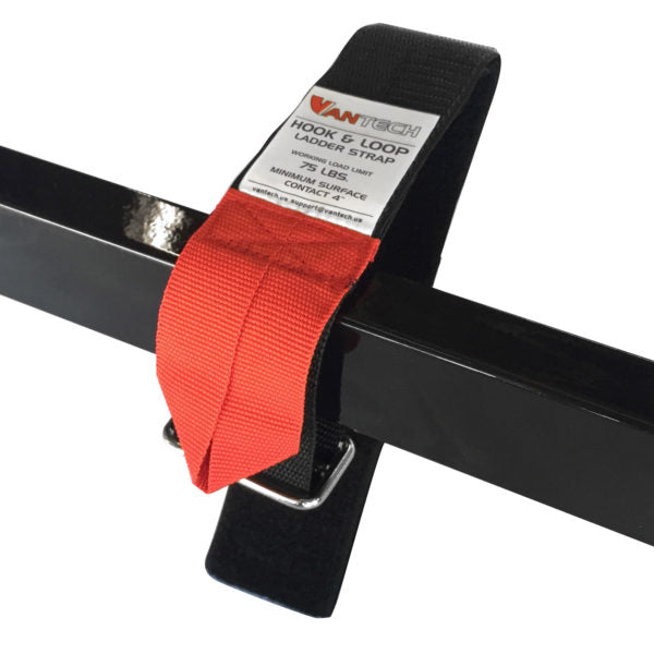 Vantech 2-Bar Black Steel Clamp-On Ladder Rack System Mercedes Sprinter 2002-2006 High Roof Model H2152B