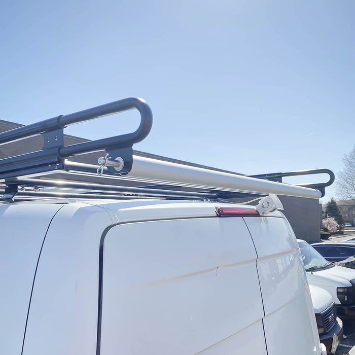 Vantech Black Aluminum Cargo Rack System Mercedes Sprinter 2007-curren ...