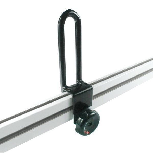 Vantech 2-Bar White Aluminum Clamp-On Ladder Rack System Chevrolet Express 1996-current Model H3022W