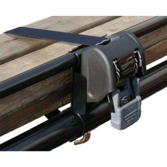 Dual-Pivot Retractable Trailer Bed Ratchet Straps, Multi