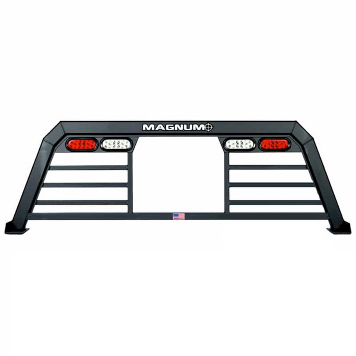 Magnum 20-22 Ford F250/F350 Low Pro Open Center Truck Headache Rack MGM220LW