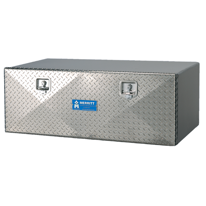 Merritt Underbody Tool Box 18"H x 24"D x 60"L Diamond Plate Single Door 298