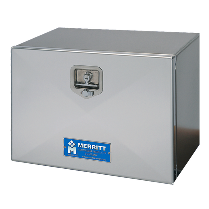 Merritt Underbody Tool Box 18"H x 18"D x 60"L Smooth Aluminum Single Door 289