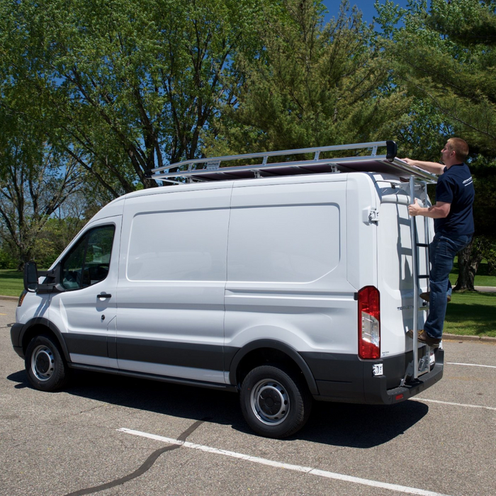 Prime Design Aluminum Rear Access Ladder for Ford Transit Mid Roof AAL ...