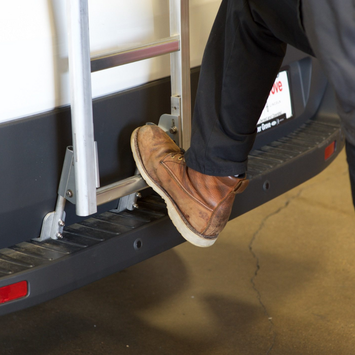 Prime Design Aluminum Rear Access Ladder for Mercedes Sprinter High Ro ...