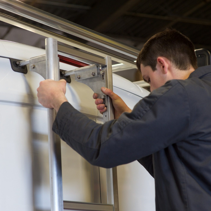 Prime Design Aluminum Rear Access Ladder for RAM ProMaster High Roof A ...