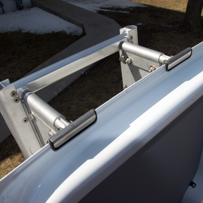 Prime Design Aluminum Rear Access Ladder for Mercedes Sprinter High Roof AAL-8003