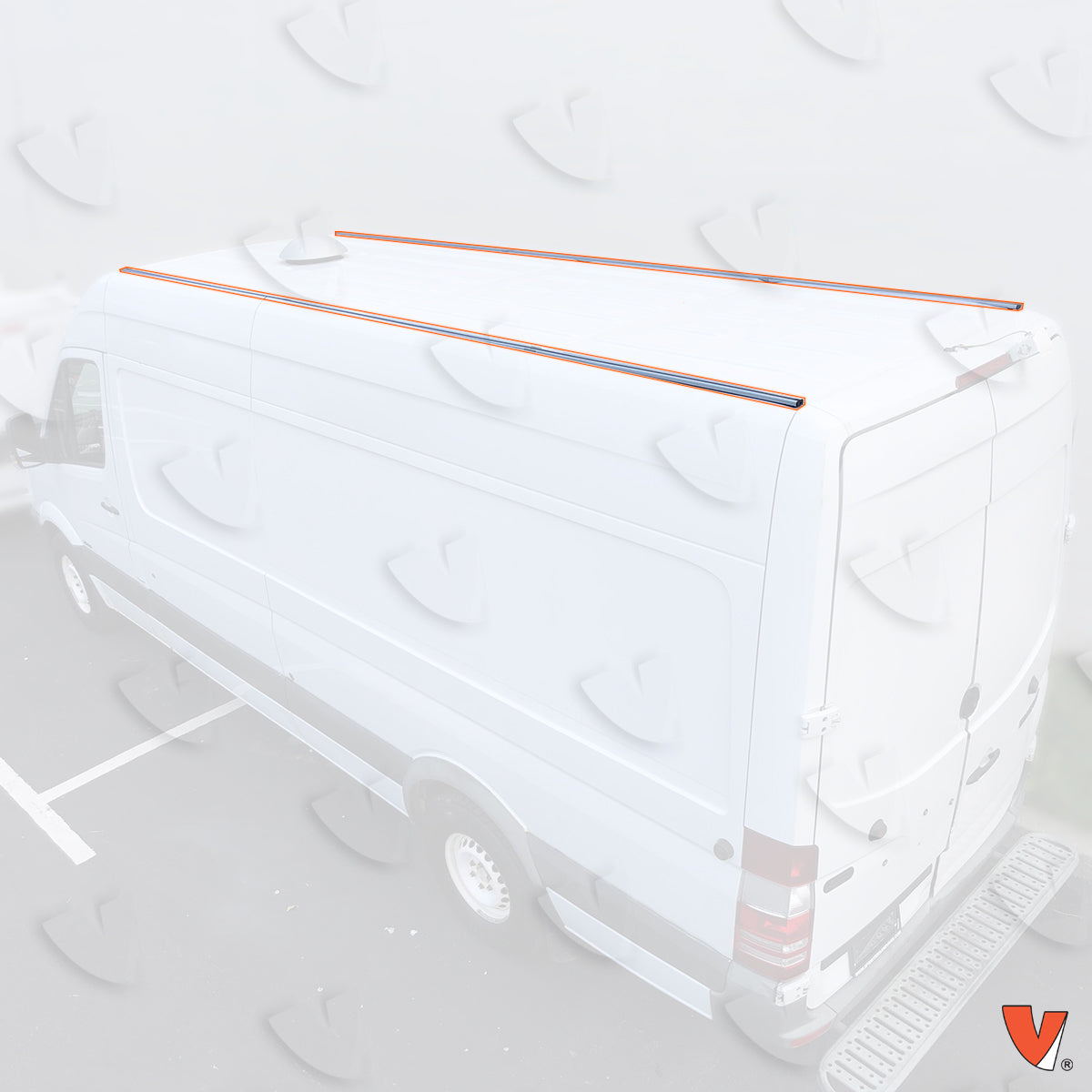 (REQUIRED) Vantech Track System for Mercedes Sprinter 2007-current 170 ...