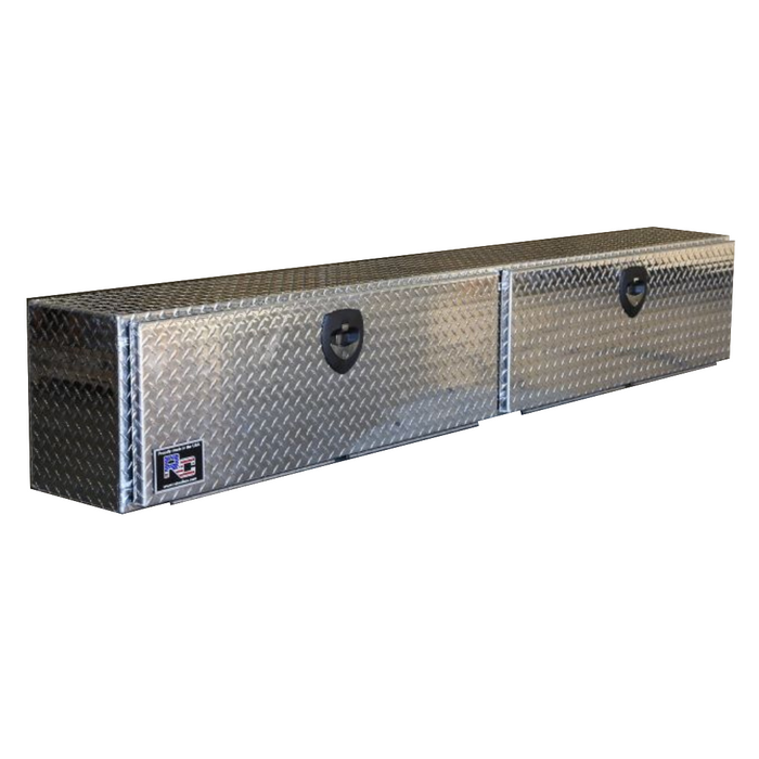 RC Industries Top Mount M-Series Tool Box Diamond Tread Aluminum 72"x16"x13" Model MU721613.U