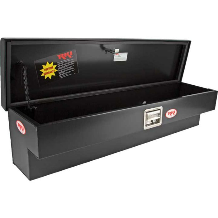 RKI Side Mount Truck Tool Box Black Steel Model 50SB