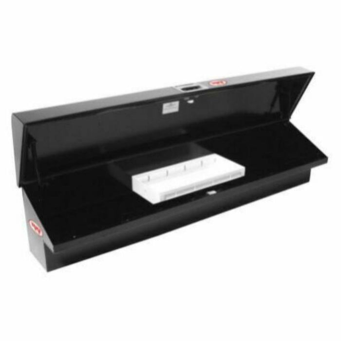 RKI Side Mount Truck Tool Box Black Steel Model 61STSB