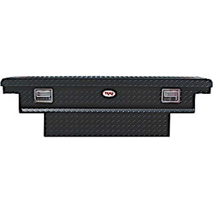 RKI Crossover Truck Tool Box C-Series Low Profile Matte Black Diamond Tread Aluminum Model C56LPAB