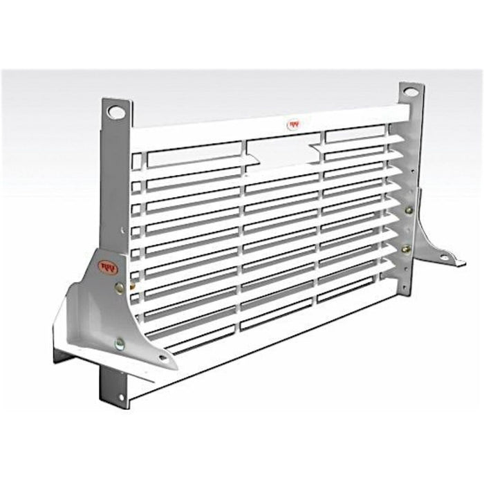 Cab Protection Rack RKI Headache Rack Cab Protector For Service Body White Steel Model # W ...