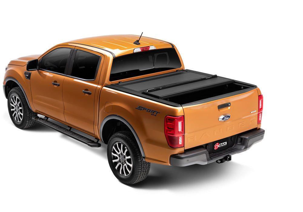 BAK BAKFlip MX4 (GEN 3) Hard Folding Truck Bed Cover For Select Matte Finish For Select 2019-2023 Ford Ranger 5' Bed Model 448332