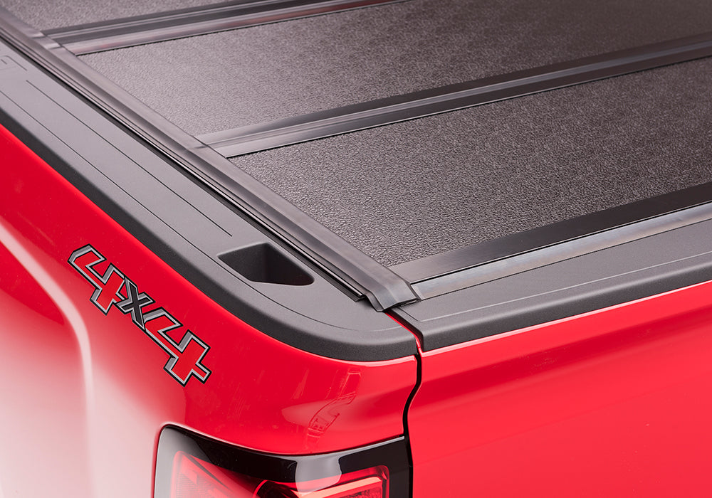 OSIAS Hard 4-Fold Tonneau Cover - 5.8FT Bed For Chevy Silverado & GMC Sierra 2014-2018