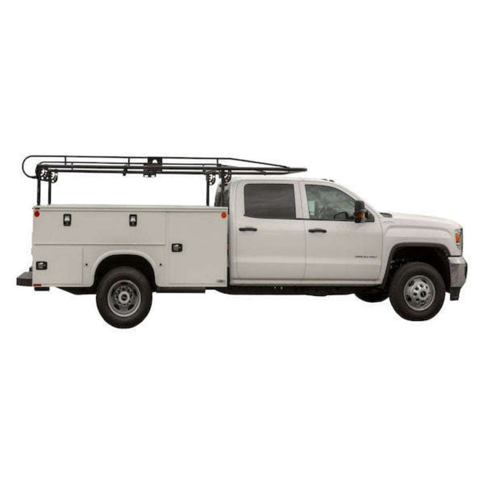 Service Body Ladder Rug Buyers Products Service Body Ladder Rack 14-1/2 Ft Black Steel Model 1 ...