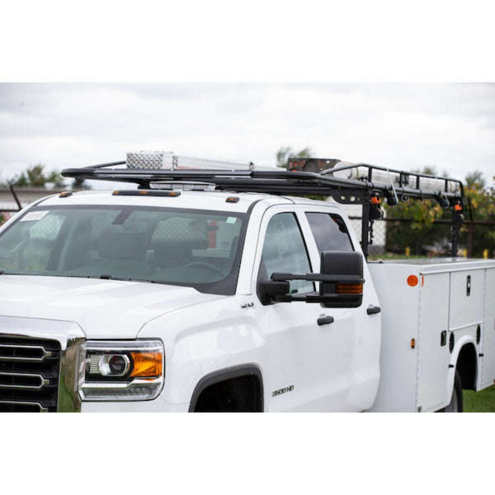 Buyers Products Service Body Ladder Rack 13-1/2 Ft Black Steel Model 1 ...