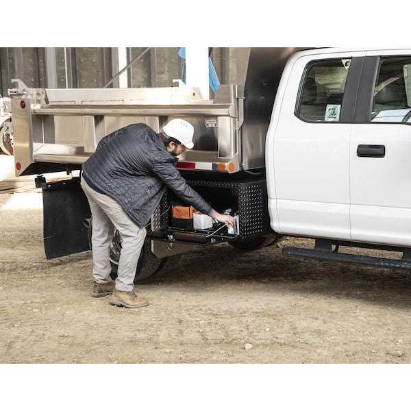 Buyers Products 1725148 - 14 x 12 x 16in. Black Diamond Tread Aluminum Underbody Truck Box