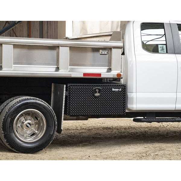 Buyers Products 14x12x24 Inch Black Diamond Tread Aluminum Underbody Truck Box 1725150