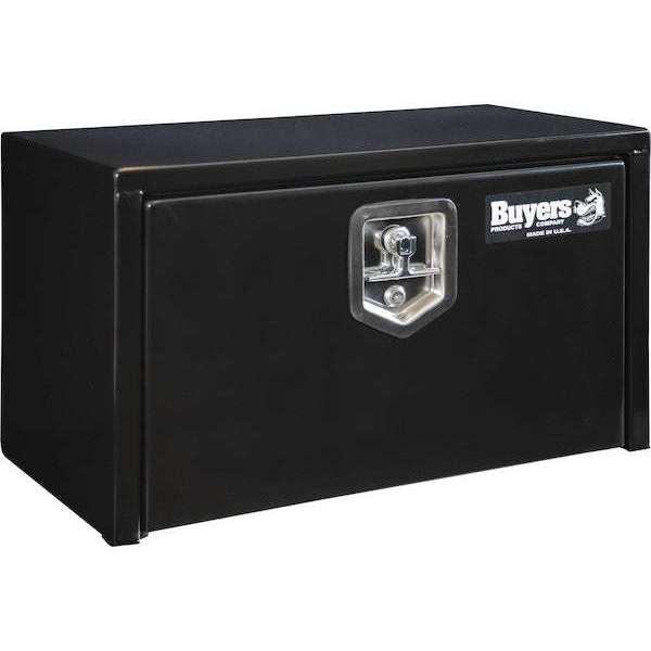 Buyers Products 14x12x24 Inch Black Steel Underbody Truck Box 1703350