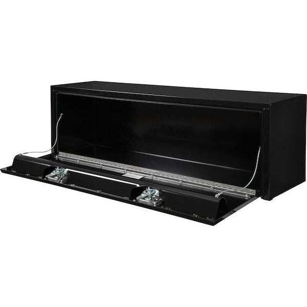 Buyers Products 15x13x48 Inch Black Steel Underbody Truck Box with T-Handle 1703328