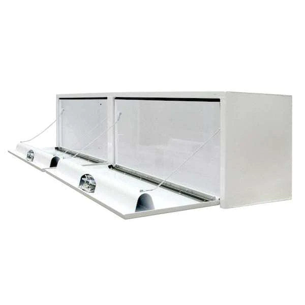 Buyers Products 18x16x72 White Steel Top Mount Truck Box 1702880