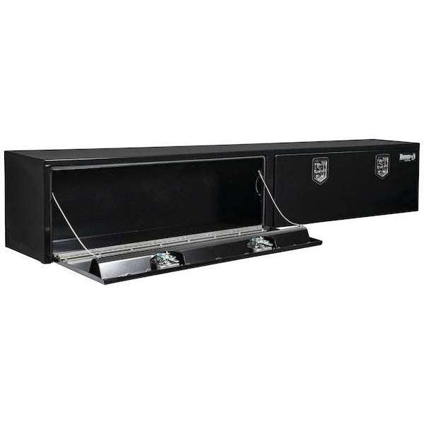 Buyers Products 16x13x96 Inch Black Steel Top Mount Truck Box 1702960