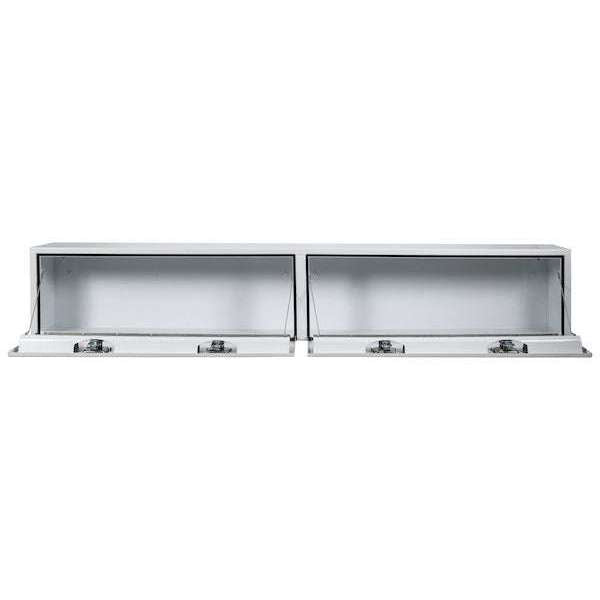 Buyers Products 16x13x96 Inch White Steel Top Mount Truck Box 1702860