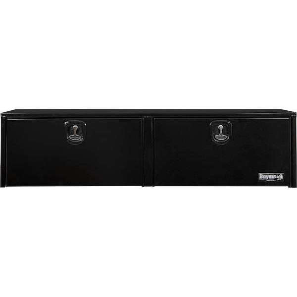 Buyers Products 18x16x72 Inch Black Smooth Aluminum Top Mount Truck Box 1752163