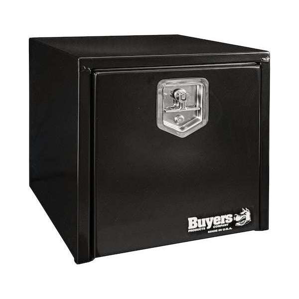 Buyers Products 18x18x18 Inch Black Steel Underbody Truck Box 1702295
