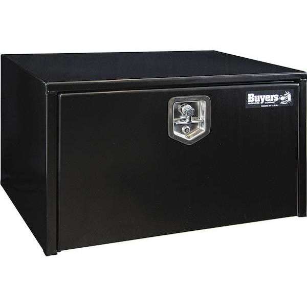 Buyers Products 18x18x30 Inch Black Steel Underbody Truck Box 1702303