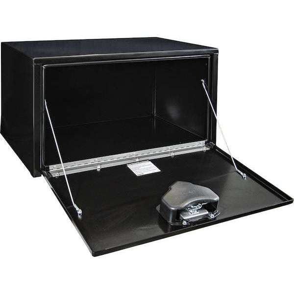 Buyers Products 18x18x30 Inch Black Steel Underbody Truck Box, 1702303